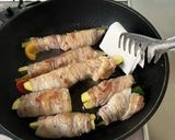 ズッキーニとパプリカの肉巻き作り方7写真