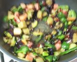 夏野菜たっぷりのベーコンと塩昆布のパスタ作り方9写真