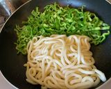 じゃこピーマンとアレンジ焼きうどん作り方4写真