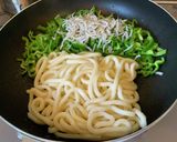 じゃこピーマンとアレンジ焼きうどん作り方5写真