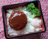 ハンバーグ重♪作り方1写真