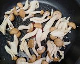 いんげんとしめじのガーリック炒め作り方4写真