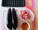 レンジで簡単✩ナスのはさみ蒸し♪作り方1写真