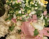 夏レシピ　枝豆入りのチャーハン作り方4写真