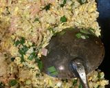 夏レシピ　枝豆入りのチャーハン作り方7写真