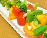 夏野菜のカラフルマリネ作り方5写真