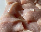 鶏むね肉の紫蘇レモン作り方1写真