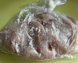 鶏むね肉の紫蘇レモン作り方2写真