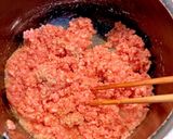 【玄米酵母】【醤油麹】肉そぼろ作り方1写真