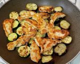 鶏胸肉と夏野菜の梅風味作り方6写真