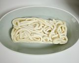 温かい揚げなすうどん作り方3写真