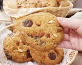 チョコとナッツのチャンククッキー作り方10写真