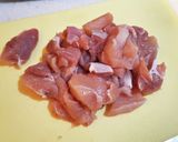 【レンジで1発】味噌チキン湯豆腐作り方1写真