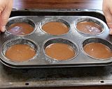 冷やしてもおいしい　チョコバナナケーキ作り方10写真