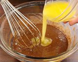 冷やしてもおいしい　チョコバナナケーキ作り方8写真