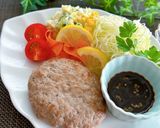 つなぎなし！たまねぎ麹のハンバーグ作り方5写真