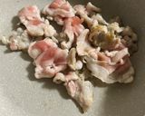 みょうがとズッキーニのポン酢炒め作り方1写真