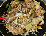 和風しょうゆ焼きうどん作り方2写真