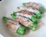 甘長とうがらしの肉巻き照り焼き作り方4写真
