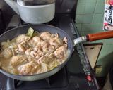 我が家の　鶏のクリーム煮作り方25写真