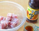 丸搾りゆずぽん酢で楽しむ鶏のから揚げ♪作り方4写真