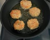 ☆簡単☆豚こま大葉のミニカツ作り方4写真