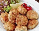 ☆簡単☆豚こま大葉のミニカツ作り方5写真