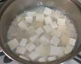 豆腐とホタテ水煮缶のスープ煮作り方3写真