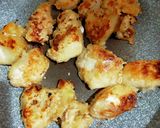 鶏むね肉のガーリックチキン作り方4写真