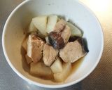 レンジでブリ大根作り方4写真