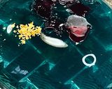 和菓子 錦玉 菓銘『金魚鉢』作り方7写真