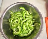 ゴーヤ佃煮・癌予防に・あまり苦く無いよ作り方1写真