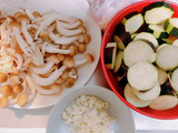 ピリ旨♡チキンと夏野菜のトマト煮込み