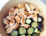 塩麹ささみと茄子のめんつゆ炒め作り方6写真