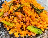 レタス炒飯作り方7写真