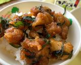 トリニータ丼　河内長野市学校給食作り方4写真