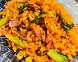 レタス炒飯作り方8写真