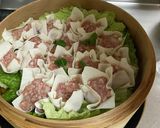 せいろで蒸す普通の焼売と包まない花焼売作り方2写真