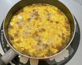 なめこの中華風卵とじ作り方7写真