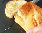 とうもろこしのスタッフドバゲット作り方4写真