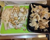 キノコたっぷり帆立のクリームパスタ作り方1写真