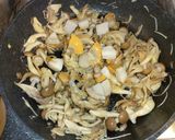 キノコたっぷり帆立のクリームパスタ作り方6写真