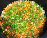 うどん出汁の残りで炊き込みご飯作り方4写真