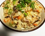 うどん出汁の残りで炊き込みご飯作り方5写真