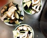 レンジ肉無コク旨茄子椎茸ゴーヤチャンプル作り方13写真