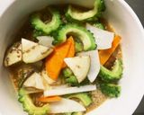 レンジ肉無コク旨茄子椎茸ゴーヤチャンプル作り方16写真