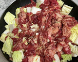 ＊ほったらかし＊牛肉と白菜すき焼き風＊作り方2写真