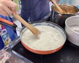 調理実習 人気メニューマカロニグラタン作り方11写真