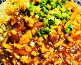 中華　　　　　　　　　肉あんかけ炒飯作り方13写真