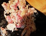 簡単！豚こまのケチャップチーズ作り方3写真